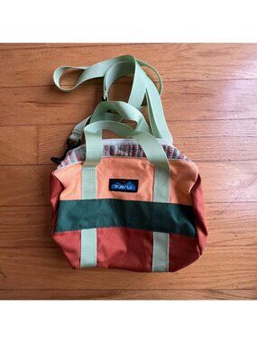 Kavu Manastash Russet Valley Mini Canvas Duffle Bag